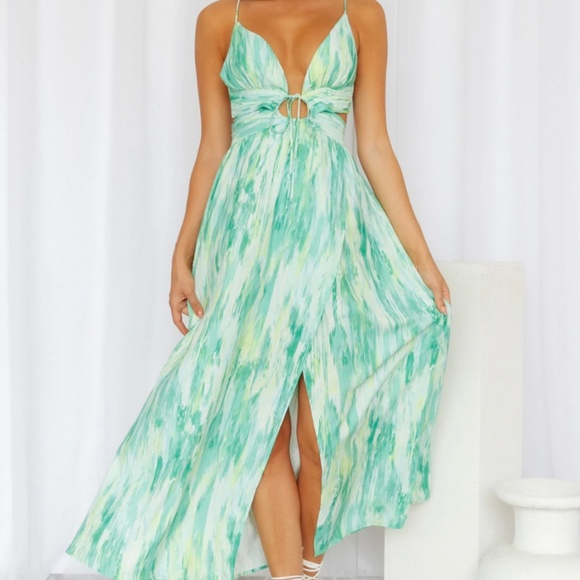 Hello Molly Dresses & Skirts - Hello Molly Love Letters Dress NWT - Green